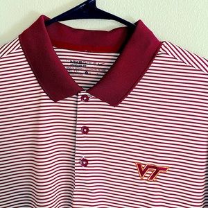 Nike Virginia Tech polo shirt
